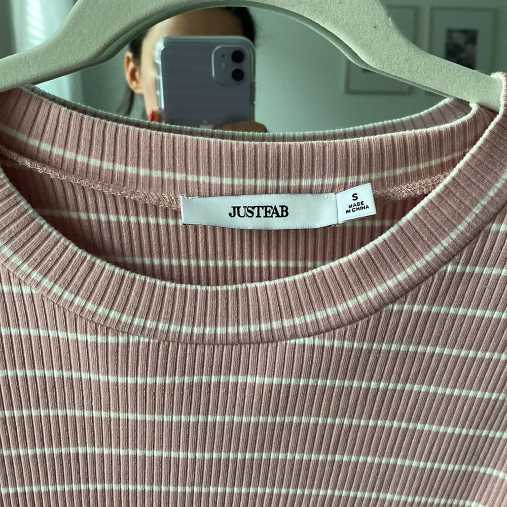 Pink Striped Top - Picture 3 of 4